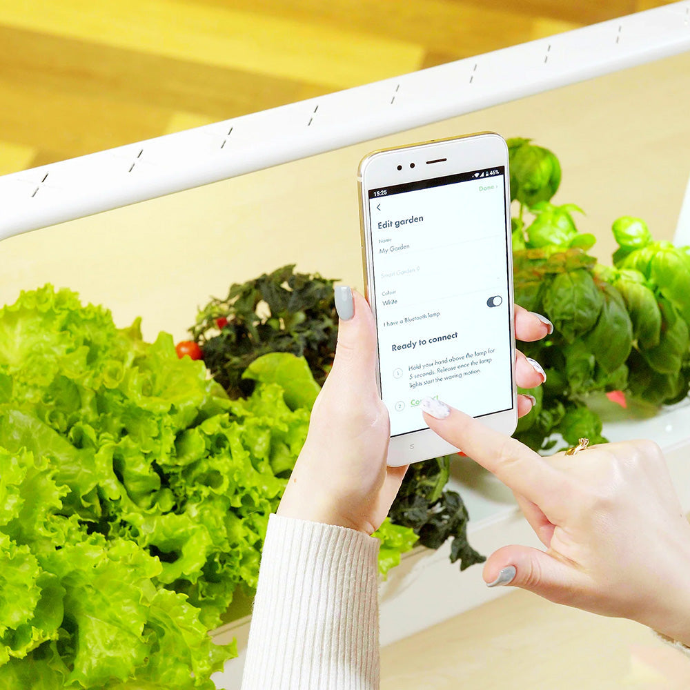 Click & grow Smart Garden 9 Pro - Indoor Kräutergarten (Farbe: weiss)