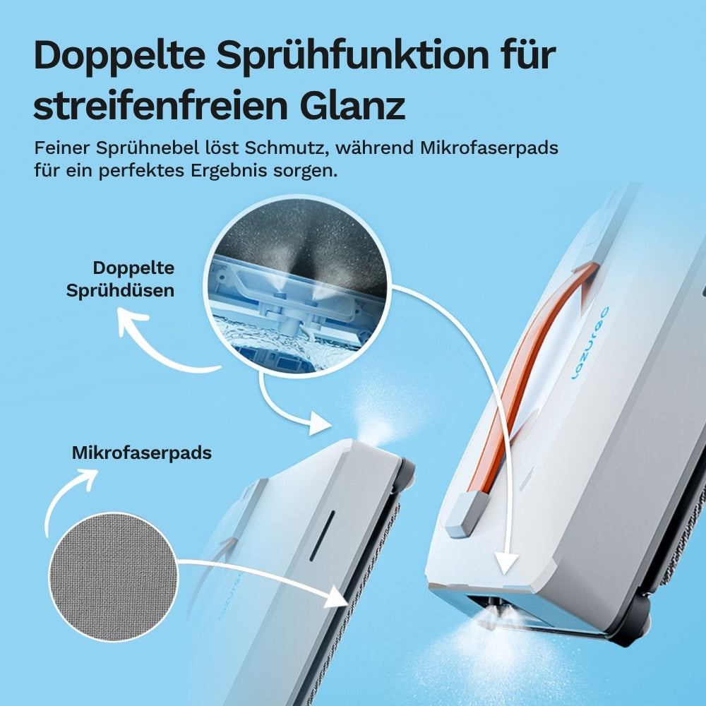 Lazurec A9 Pro Fensterputzroboter – Für smarte, aufwandfreie Fensterreinigung