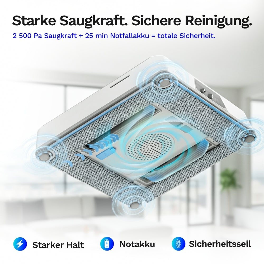 Lazurec A9 Pro Fensterputzroboter – Für smarte, aufwandfreie Fensterreinigung