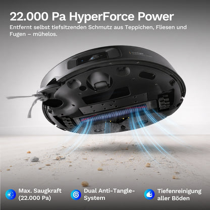 Roborock Saros Z70 - Saug und Wischroboter - 22.000 Pa HyperForce® Saugkraft