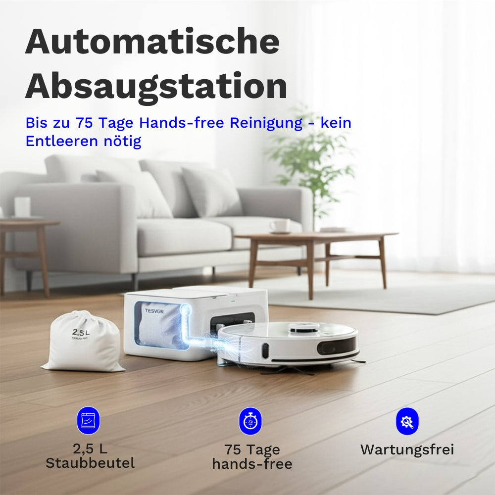Tesvor S8 Max - Saug und Wischroboter