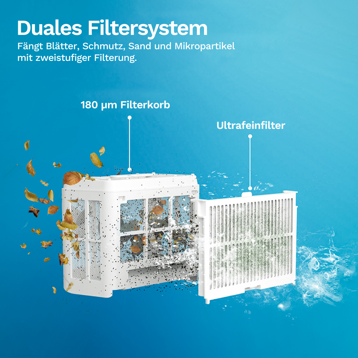 Wybotics Wybot C2 - Akku Poolroboter mit App Steuerung