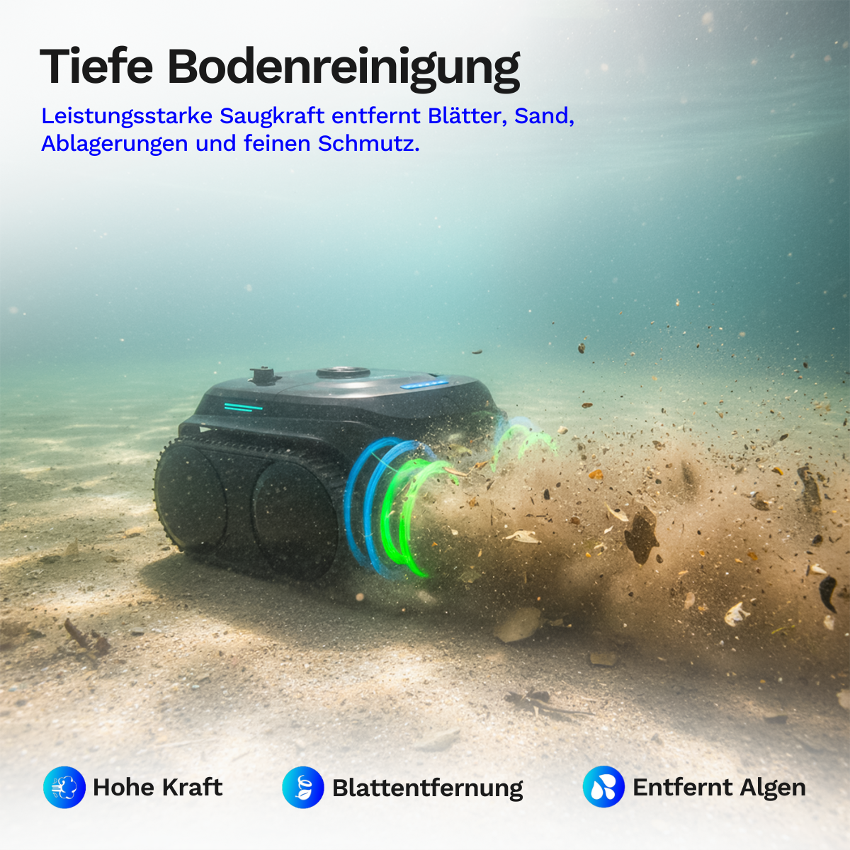 Wybotics Wybot C2 - Akku Poolroboter mit App Steuerung