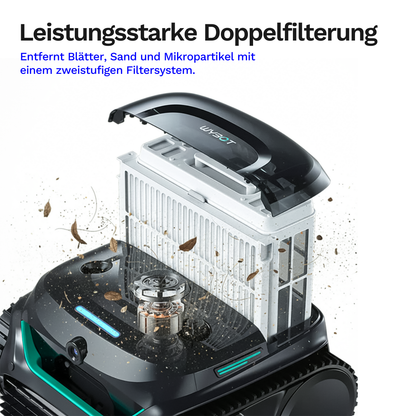 Wybotics Wybot C2 Vision - Akku Poolroboter mit smarter Reinigung