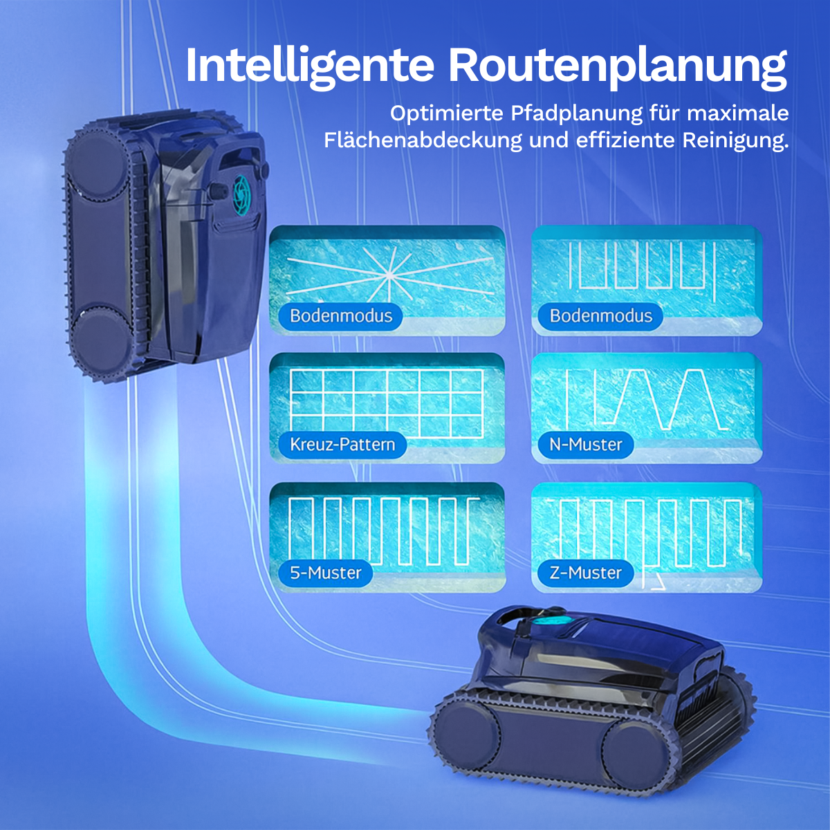 Wybotics Wybot M1 - Akku Poolroboter mit 5 Stunden Akkulaufzeit