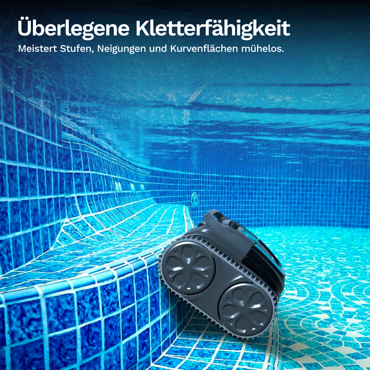 Wybotics Wybot S1 - Akku Poolroboter mit App-Steuerung & 7 Modi