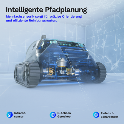 Wybotics Wybot S2 Pro - Akku Poolroboter mit Selbstladung