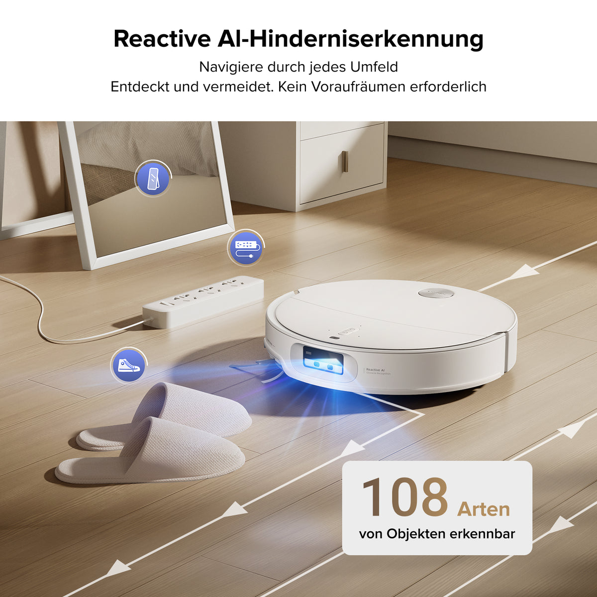 Roborock Qrevo CurvX - Saug und Wischroboter